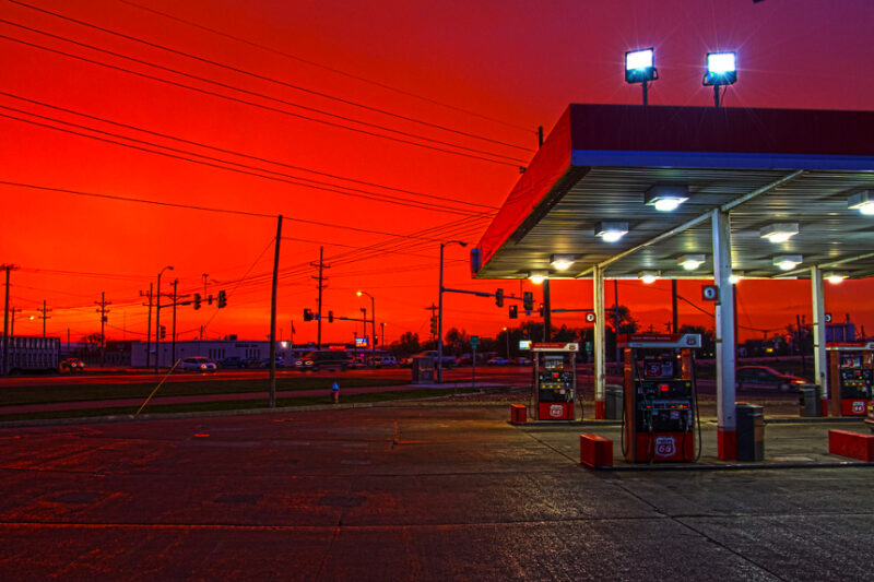 gas stations
