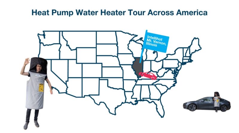 heat pump water heater tour across America