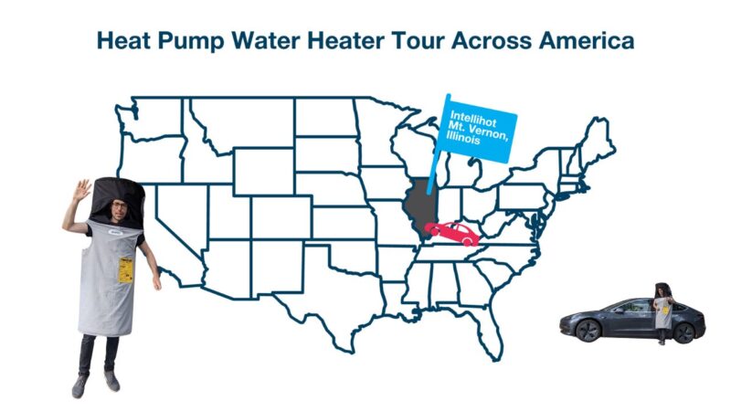 heat pump water heater tour across America
