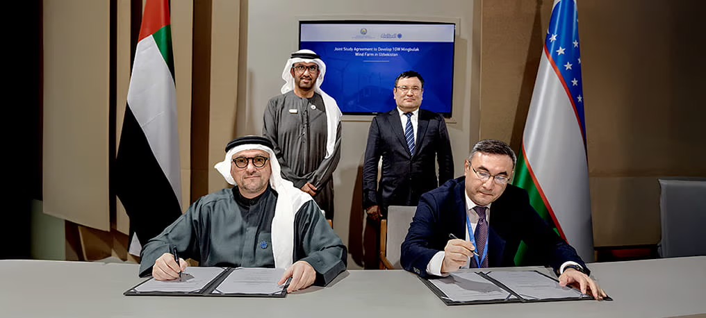 Masdar Develop 1GW Mingbulak Wind Farm in Uzbekistan