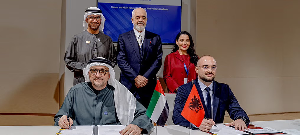 Masdar and KESH Sign Agreement to Explore Renewable Energy Joint Venture in Albania