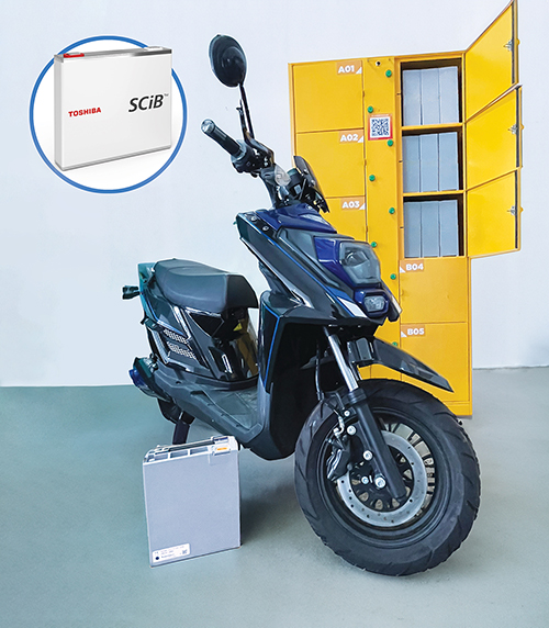 In Bangkok, Toshiba & Naturenix Begin Testing Battery Subscription Service for Electric Motorcycle Taxis - CleanTechnica