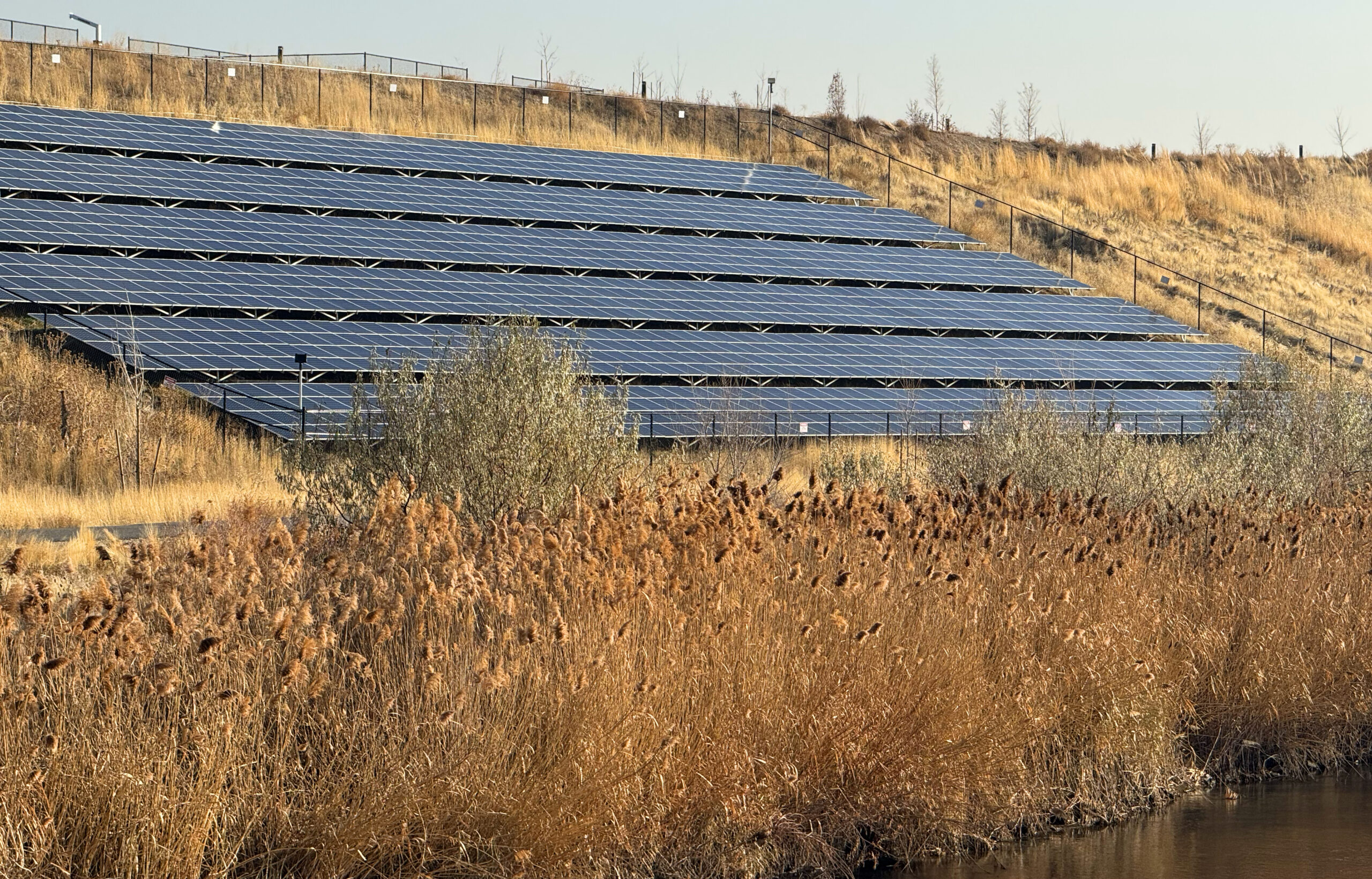 9220 Small Solar Array. South Jordan Utah. December 4 2024. Fritz Hasler Photo scaled