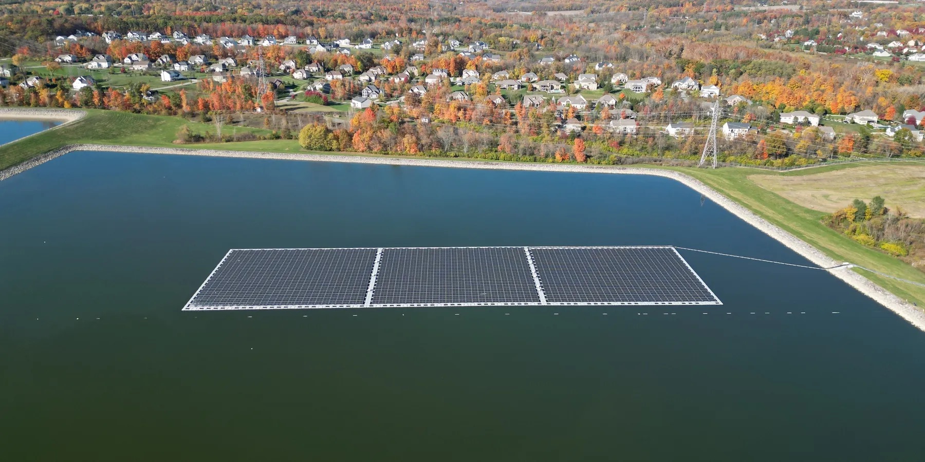 Ohio floating solar PV power plant