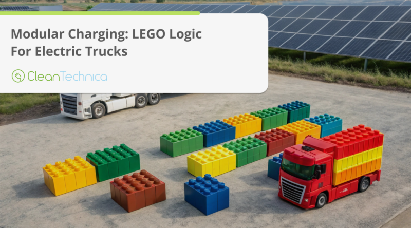 Modular Charging: LEGO Logic For Electric Trucks