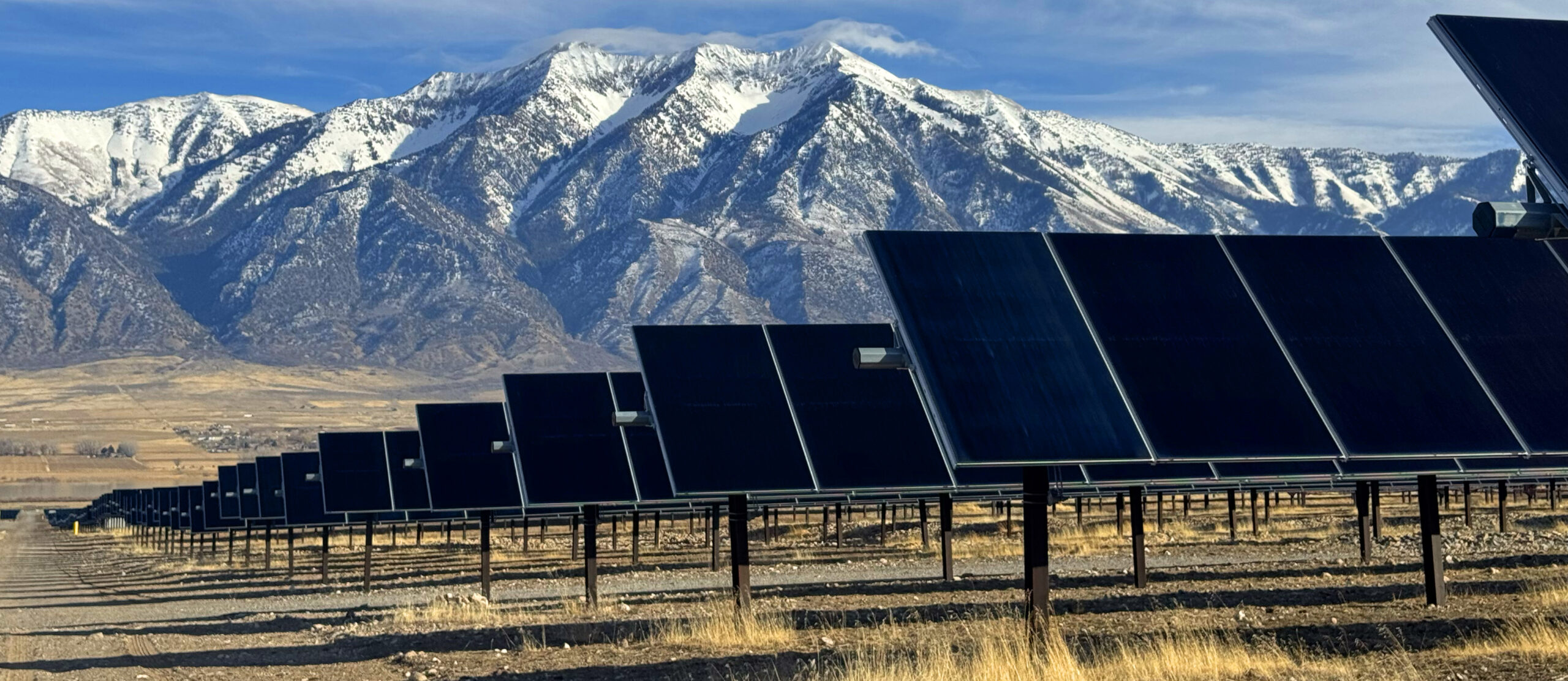 9554 Solar Panels at Solar Farm. Mona Utah. January 10 2025. Photo by Fritz Hasler scaled