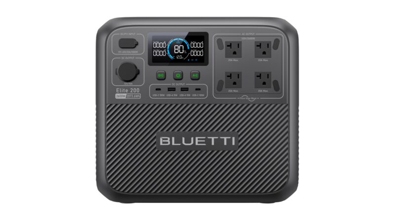 BLUETTI Unveils Elite 200 V2 Power Station: 17-Year Battery Life For Resilient Backup During Extreme Weather - CleanTechnica