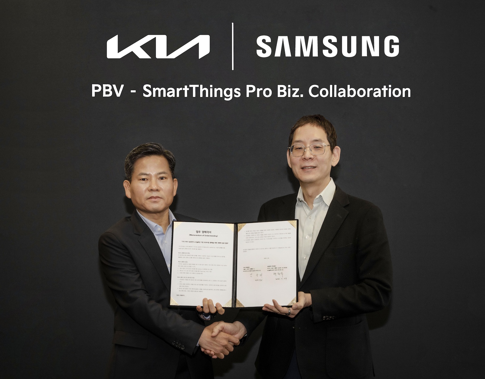 Kia Samsung IoT partnership