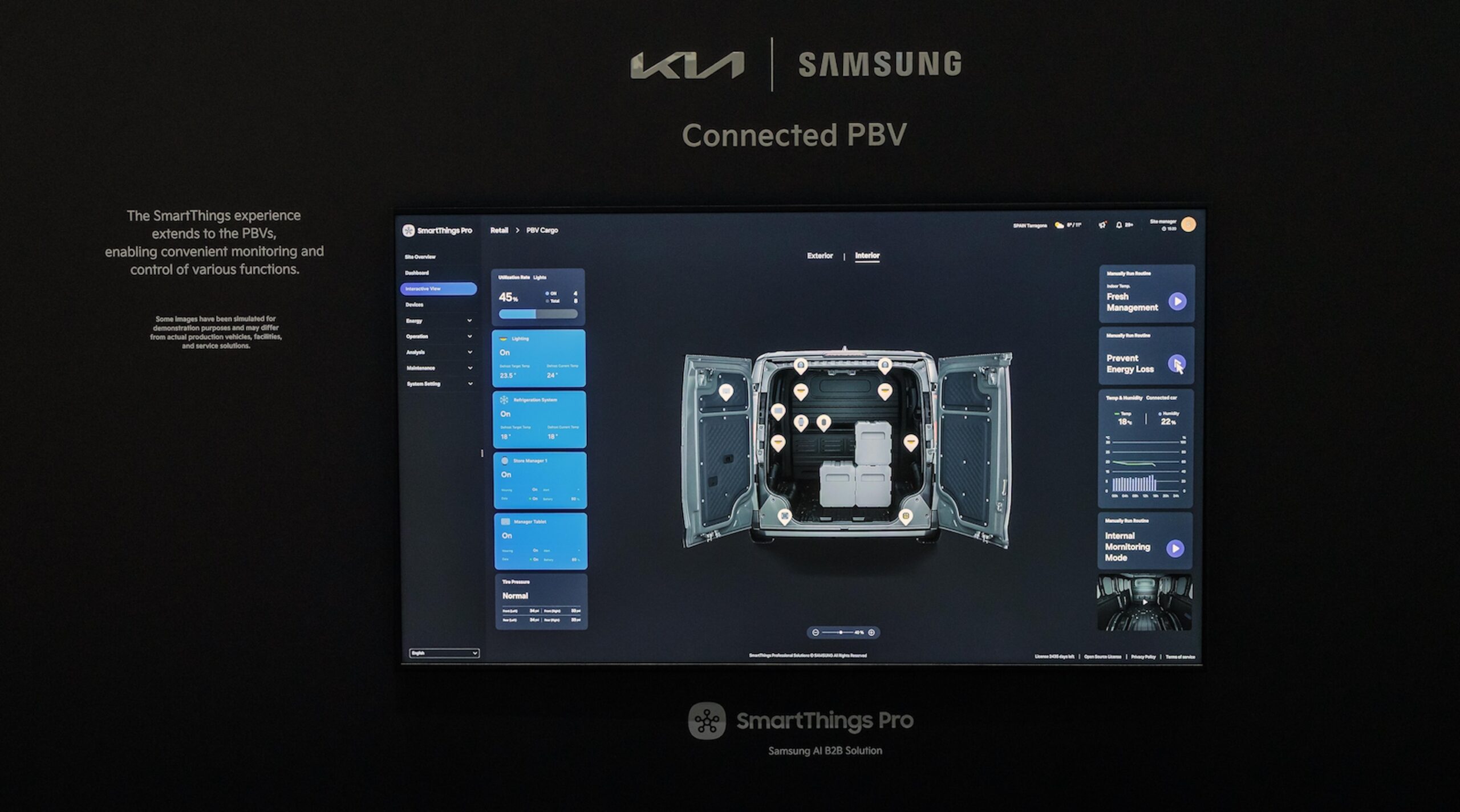 Kia Samsung SmartThings Pro partnership scaled