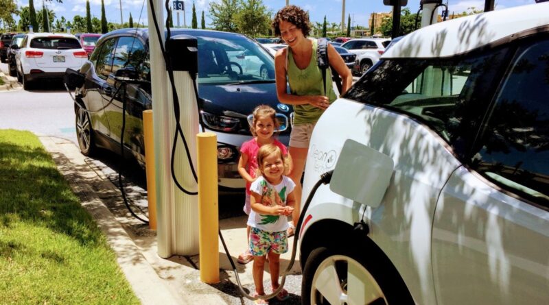 BMW i3 charging