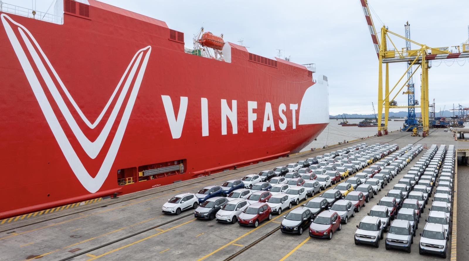 VinFast Ships 2,500 Electric Vehicles to Indonesia