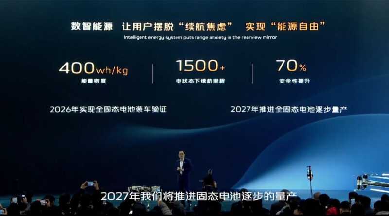Changan solid state battery