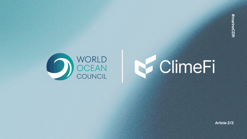 ClimeFi & World Ocean Council: Scaling Marine CDR For Climate & Biodiversity