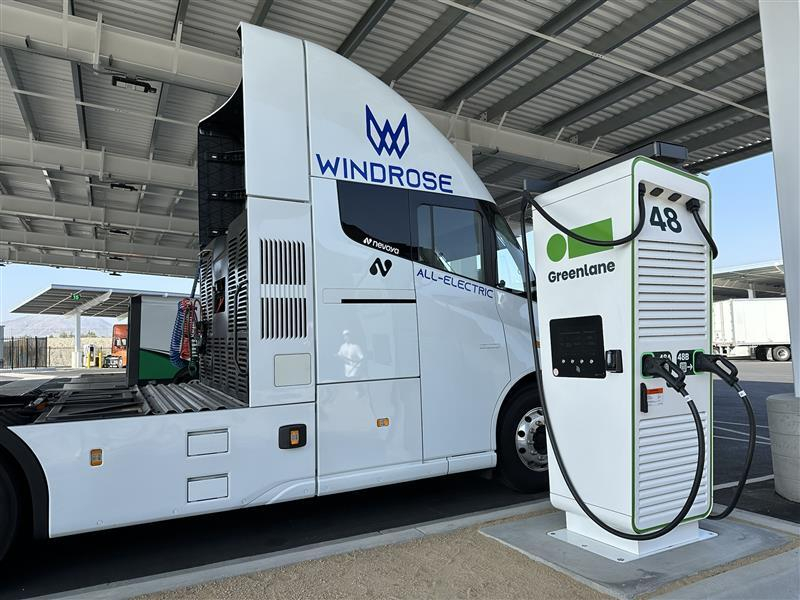 Greenlane Announces Key I-10 Charging Corridor, Powering Long-Haul Electric Pilots with Windrose & Nevoya
