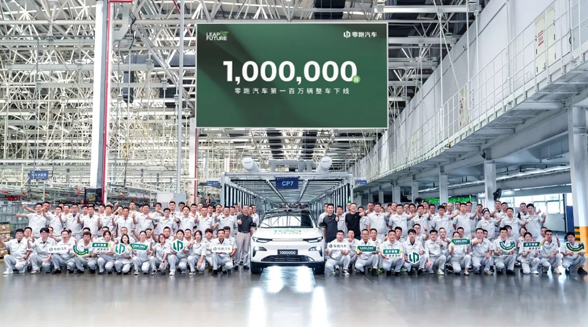 Leapmotor Produces Its 1 Millionth Electric Car