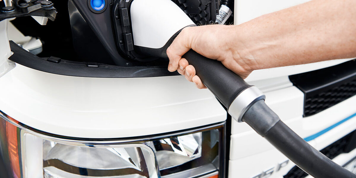 electric truck charging