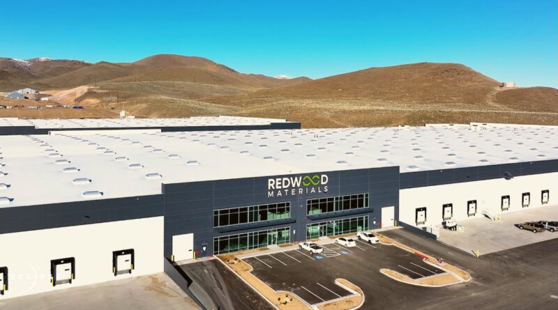 redwood materials ev battery recycling energy storage