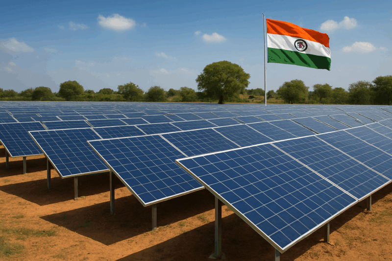 India Added 18 GW Of Solar Power Capacity In The First Half Of 2025 - CleanTechnica