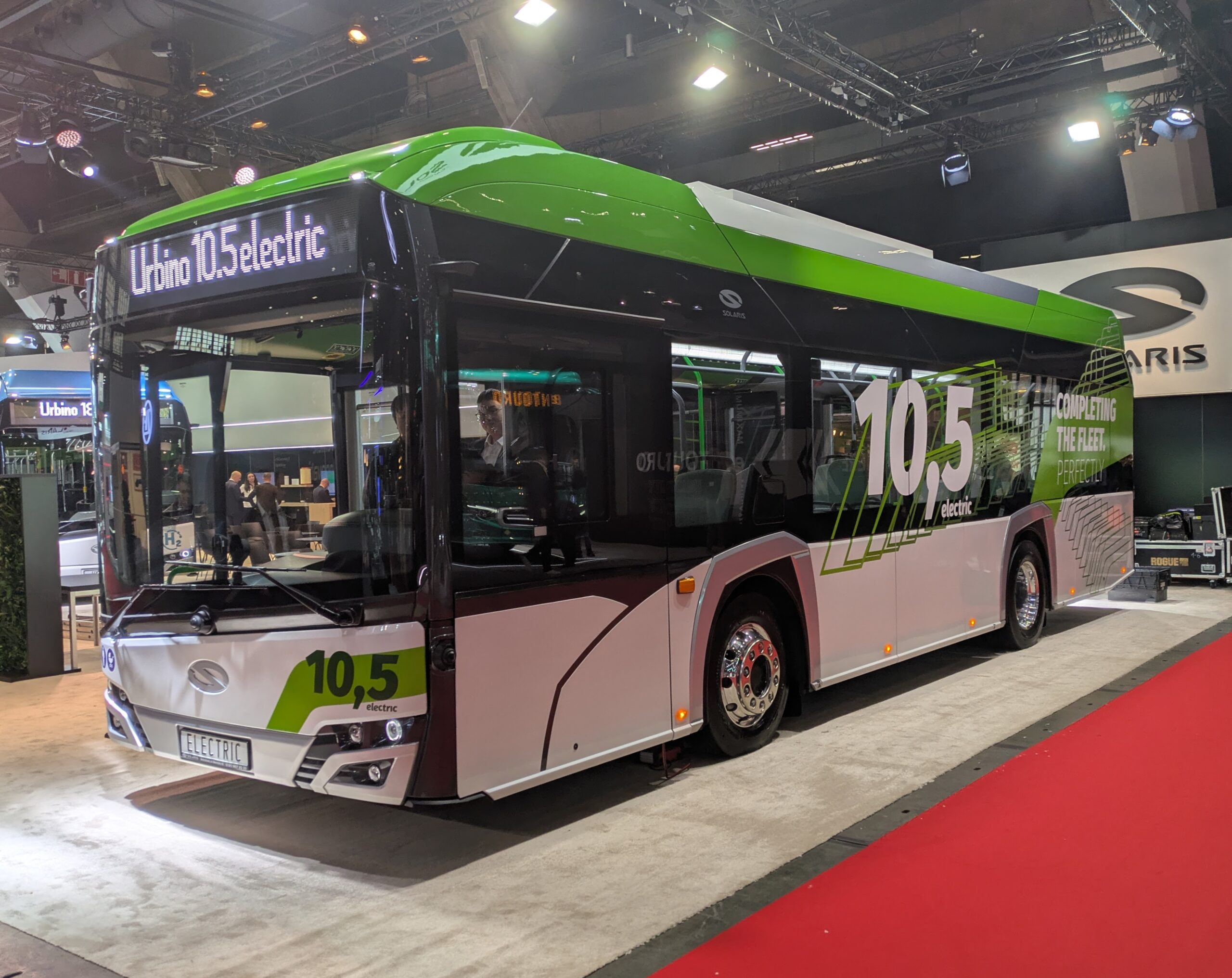 Solaris Shows Off New Midibus at Busworld 2025