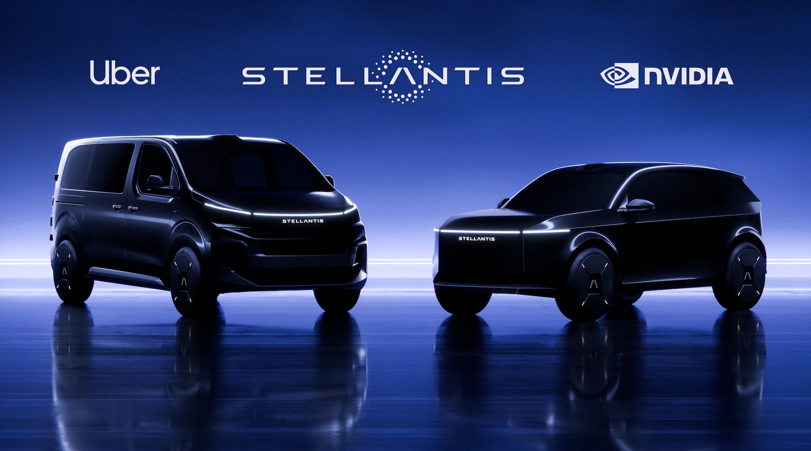 Uber, NVIDIA, & Stellantis Team Up On Robotaxis & AI