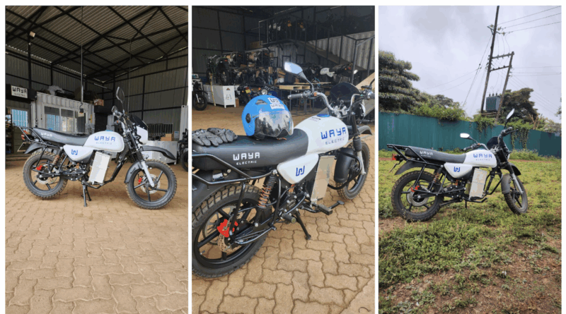 Waya Electric Looks To Ramp Up Operations For Its B2B-Focused Electric Motorcycles In Kenya