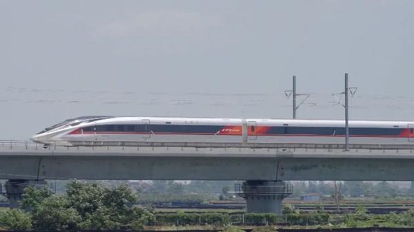 Fastest Bullet Train in the World in Track Trials Now in China