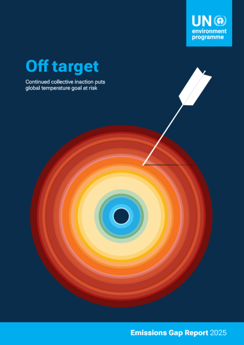 UNEP emissions report