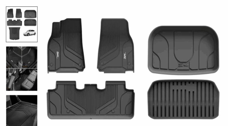 W3 floor mat set Model Y