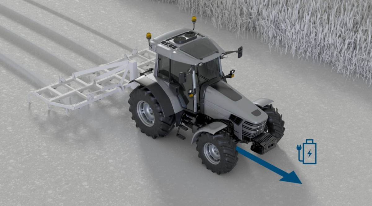 Bosch Introduces 800 Volt Platform For Farm Tractors & Other Machinery