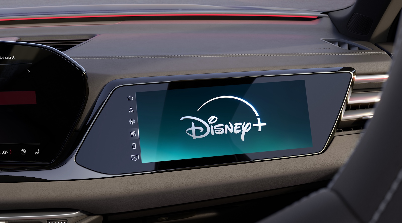 Audi Brings Disney+ Into Car