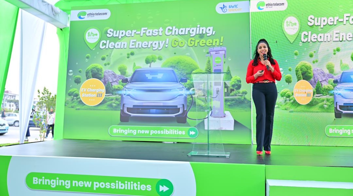 Ethio Telecom Expands Its EV Charging Network with the Launch of a Third Super-Fast Smart Station in Addis Ababa