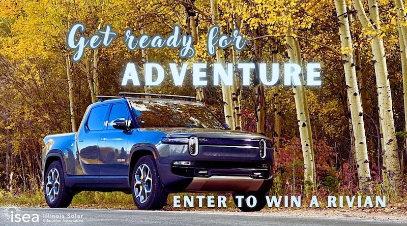 Perfect Giving Tuesday Idea — Rivian Raffle Tickets To Support Solar