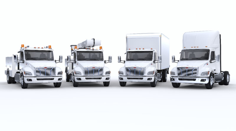 Peterbilt electric trucks