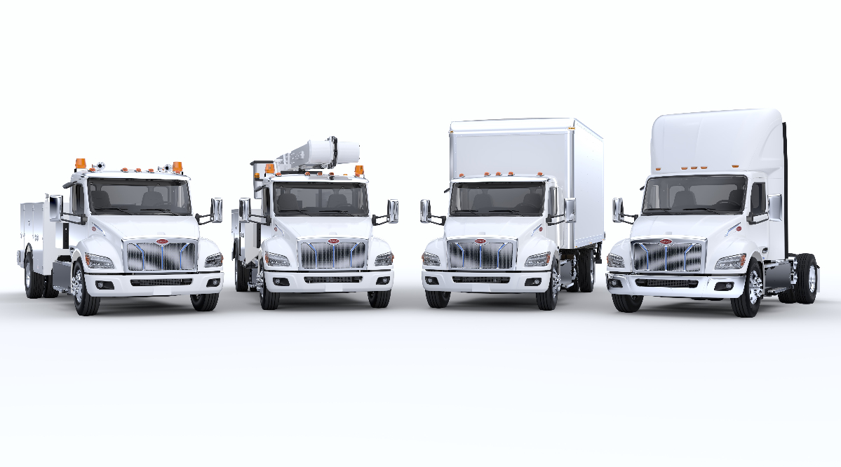 Peterbilt Unveils New Electric Truck Models While Dispute With California Continues