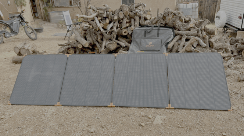 ZOUPW 450W Portable Solar Panel