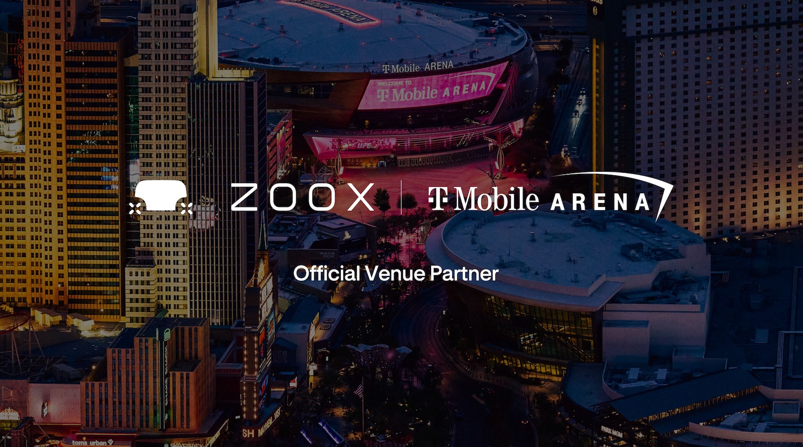 Zoox Becomes Robotaxi Partner for T-Mobile Arena