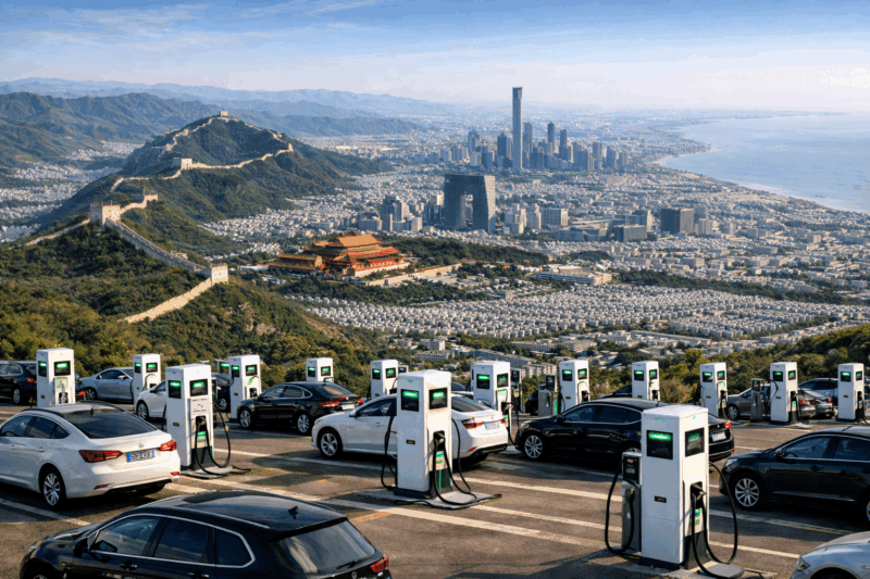 Over 20 Million EV Chargers Operating In China Now