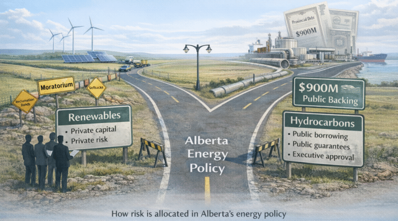 Alberta’s $900 Million Bet: How the Province Chose Fossil Risk Over Clean Energy Markets