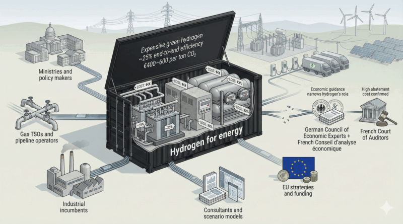 When Europe’s Economic Institutions Step Away From Hydrogen
