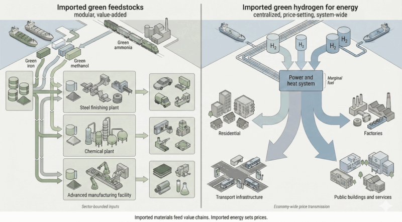 Imported Materials Are Manageable, Imported Energy Reprices Economies
