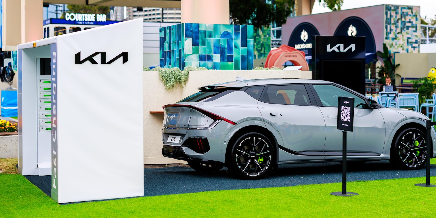 Kia Putting 55 Electric Vehicles on the Ground at Australian Open for Players