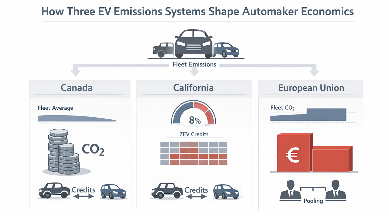 Canada, California, & Europe: Three Ways to Force EV Adoption