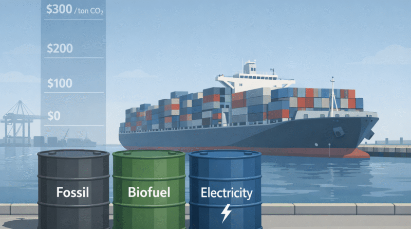 The End Game Economics of Maritime Fuels