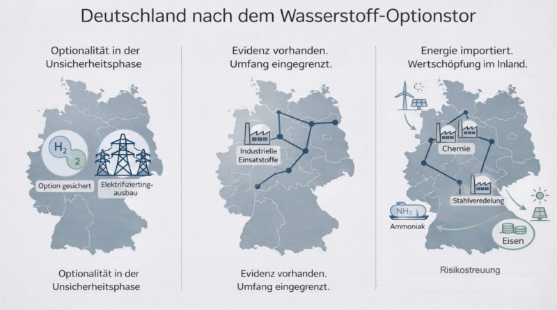 Von Optionalität zu Ergebnissen: Wie Deutschland Wasserstoff neu ausrichten kann, ohne das Gesicht zu verlieren