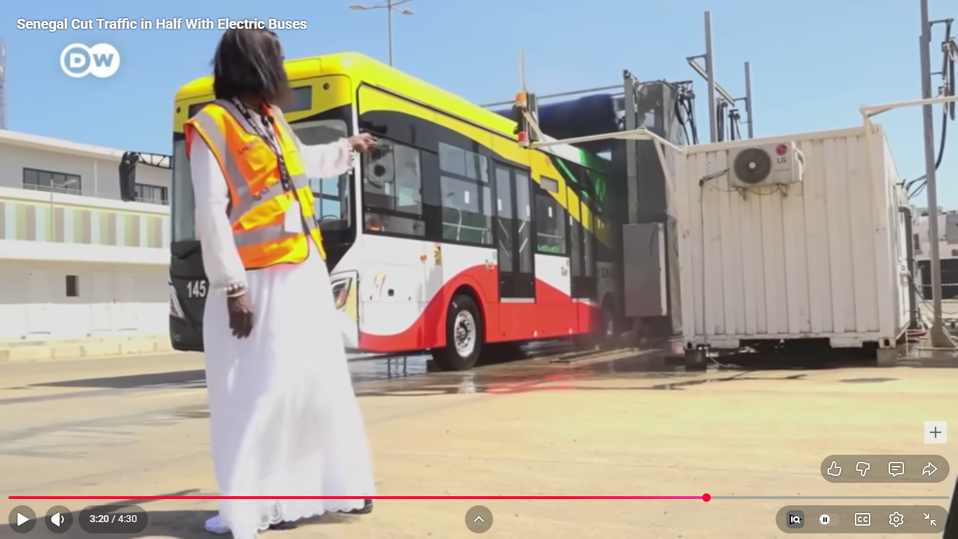 121 Electric Buses Are Now Running On Clean Renewable Electricity In Senegal