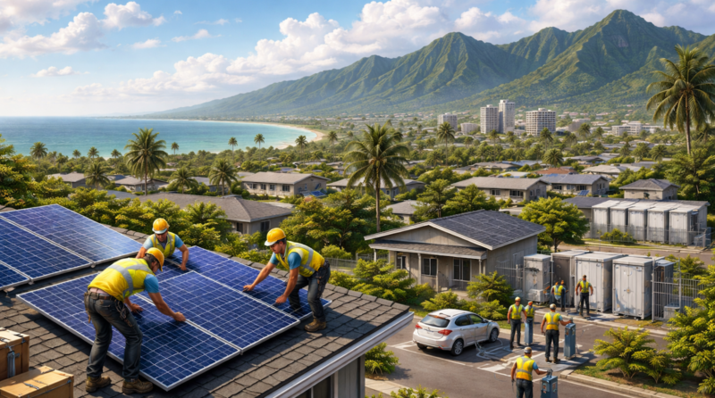 Convertir los planes en acción: próximos pasos para el sistema de energía limpia de Oahu