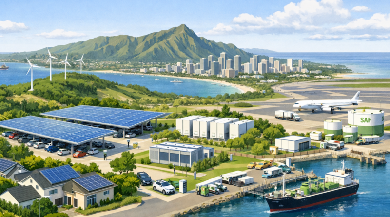 Hawaiian Roadmap to Zero-Carbon Energy System