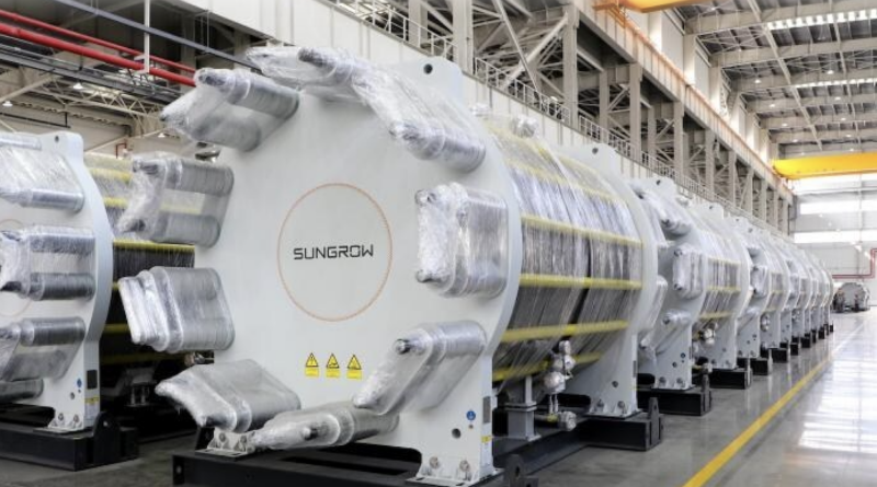 sungrow green hydrogen ammonia fertilizer