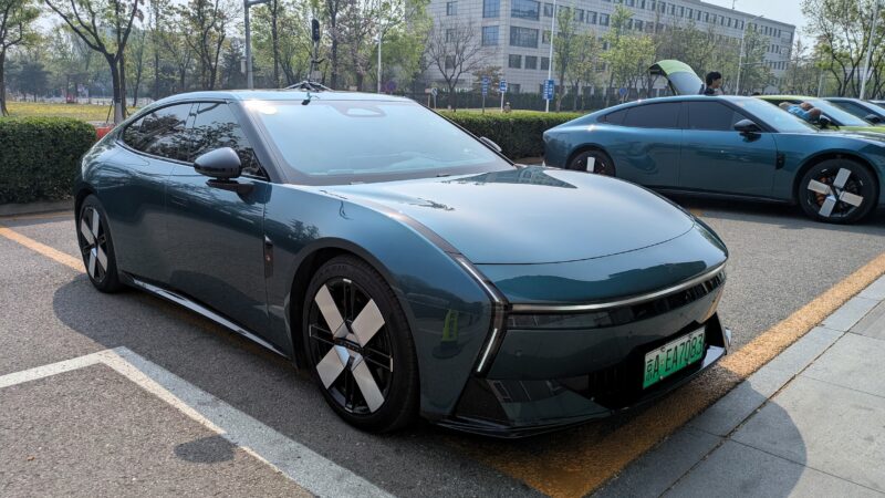 XPENG Autonomous Driving Test VLA 2.0 Next P7