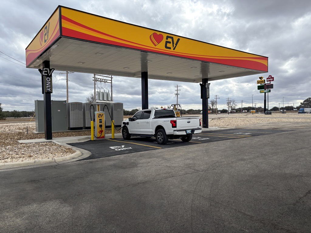 24 New EV Chargers Installed In Texas & Maine